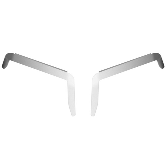 Stainless Steel Window Shade & Rain Guard For Mack Granite Vision CH Series