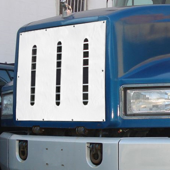 Belmor White Vinyl 3 Slot Winter Front For Mack CH