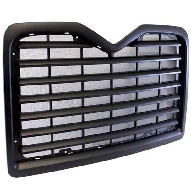 Black Grille With Bug Screen For Mack CX613, CXN613 & CXU613