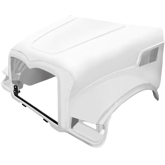 BESTfit Fiberglass Hood Shell Replaces 23397375 For Mack CTP713, GU712, GU713, GU714 SFA