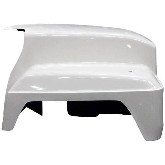 Jones Performance Fiberglass Hood W/ 57 Inch Centerline & Fender For Mack RD 1995-2003 Replaces 1Qm5832-1, 1Qm-5832