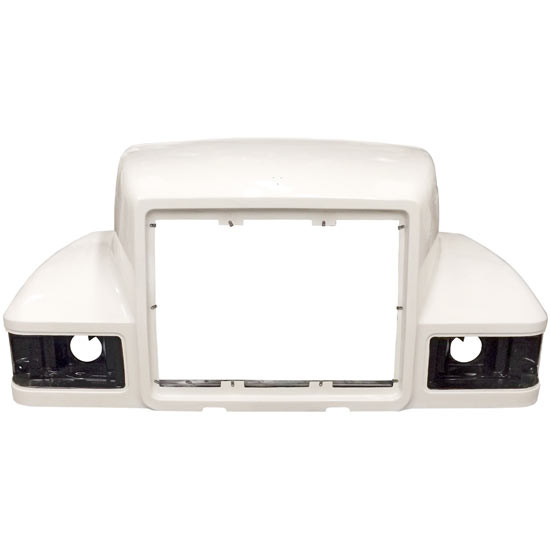 Fiberglass Hood by Jones Performance Replaces 1QM-5717AM, 1QM-5717BM, 1QM-5717CM, 25122273 For Mack CH613 SFA