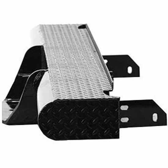 Legend Series Black Steel Rear Bumper For Chevrolet Silverado, GMC Sierra 1500/2500