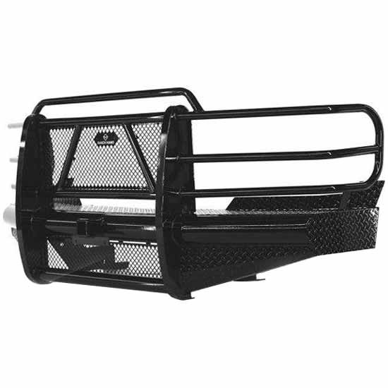 Legend Series Black Steel Front Bumper W/ Grille Guard For Silverado 2500HD/3500HD 2015-2019