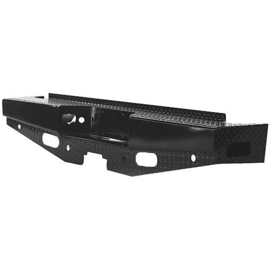 Rear Sport Bumper W/ Backup Lights, Sensors For GMC Sierra, Chevrolet Silverado 2500HD/3500HD 2015-2019