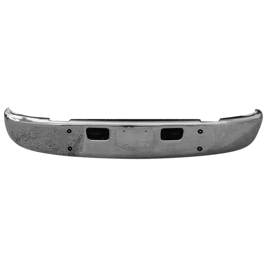Chrome-Plated Steel Bumper W/ Tow Holes For GMC TopKick, C4500 & C5500 With 6.6 Liter Engine
