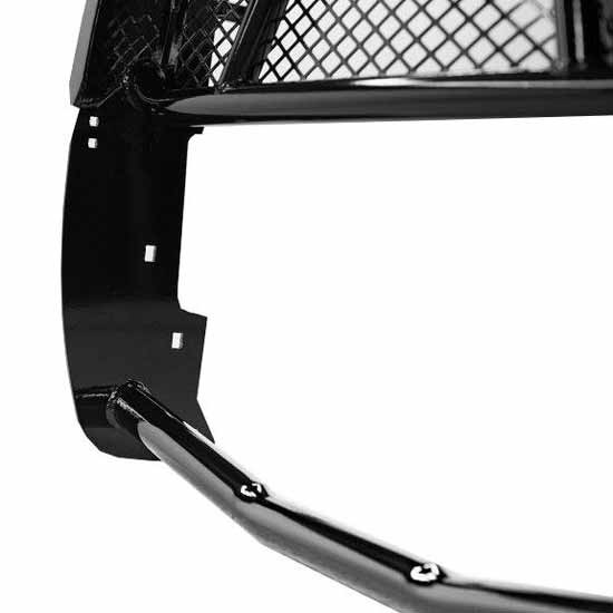 Legend Series Black Steel Grille Guard For Chevrolet Silverado 1500 2014-2015