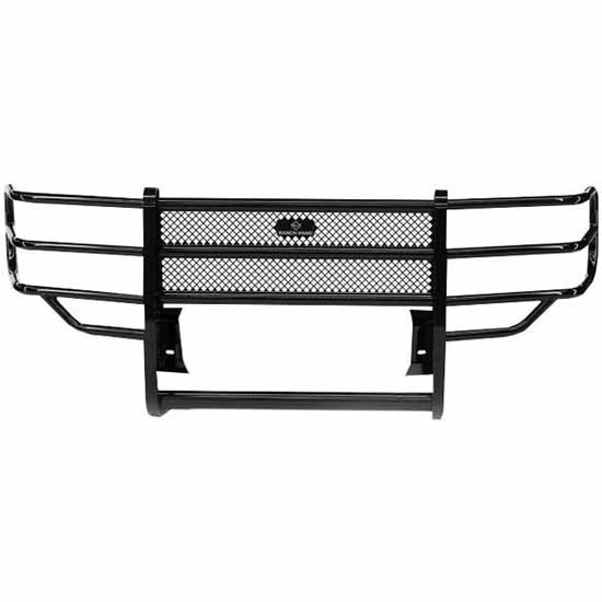 Legend Series Black Steel One Piece Grille Guard For Chevrolet, GMC