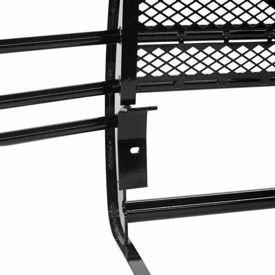Legend Series Black Steel One Piece Grille Guard For Chevrolet Silverado 1500, Suburban 1500, Tahoe
