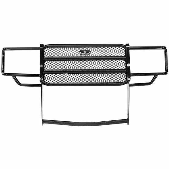 Legend Series Black Steel One Piece Grille Guard For GMC Sierra 2500HD/3500HD 2015-2019 -Excluding Denali