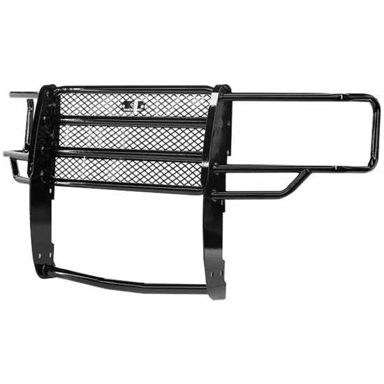 Legend Series Black Steel One Piece Grille Guard For GMC Sierra 2500HD/3500HD 2015-2019 -Excluding Denali