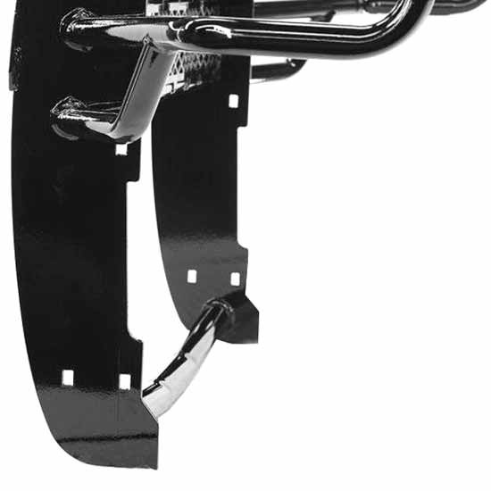 Legend Series Black Steel One Piece Grille Guard For GMC Sierra 2500HD/3500HD 2015-2019 -Excluding Denali