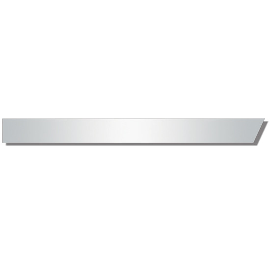 4 Inch Cab Panel Blank For Peterbilt 388 & 389 W/ Urea System