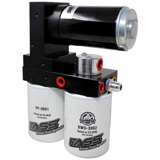 FASS Titanium Signature Series Diesel Fuel Lift Pump 165GPH For GM Duramax 6.6L 2015-2016