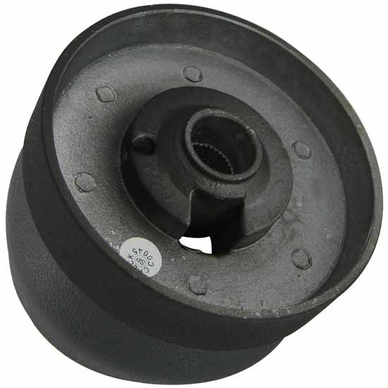 Black 5 Hole Hub Adapter For Chevrolet Kodiak, GMC Topkick W/ 36 Spline Shaft