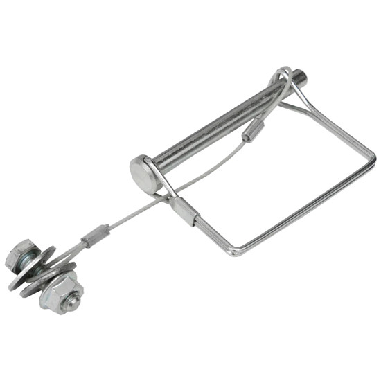 Retrac Lock Pin, Lanyard W/ Cotter Pin For Volvo VT880