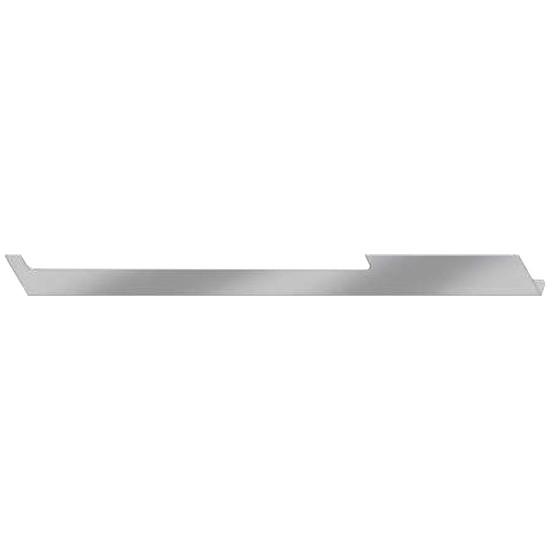 31.25 Inch Stainless Steel Rear Lower Fairing Trim For Volvo VNL Gen II 630, 670, 730, 780 2004-2018