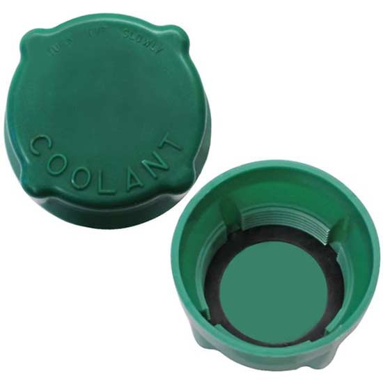 Green Plastic Coolant Reservoir Cap For Volvo WIA