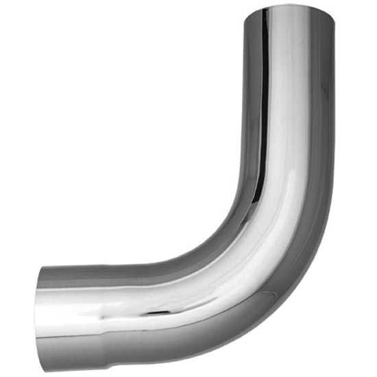 BESTfit 5 Inch OD Chrome 90 Degree Exhaust Elbow For Volvo VNL Gen II 2004-2007