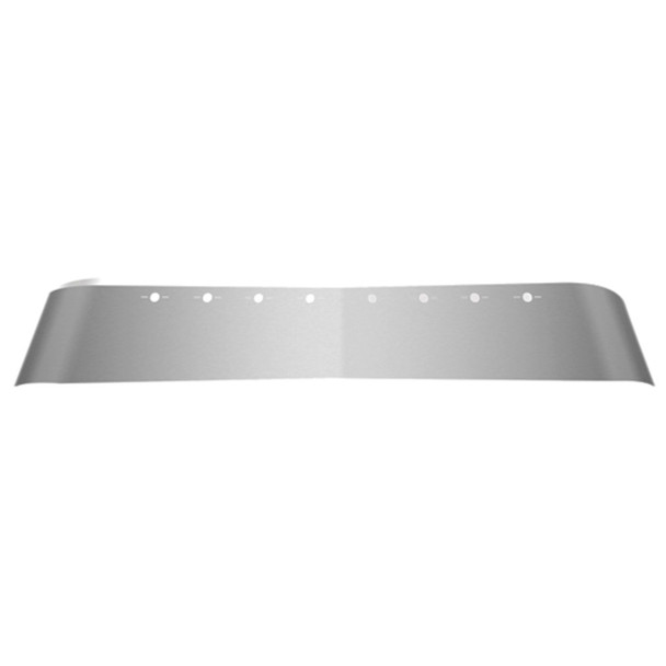 17 Inch Stainless Steel Drop Visor For Volvo VNL Gen II 17 Inch Stainless Steel Drop Visor For Volvo VNL Gen II