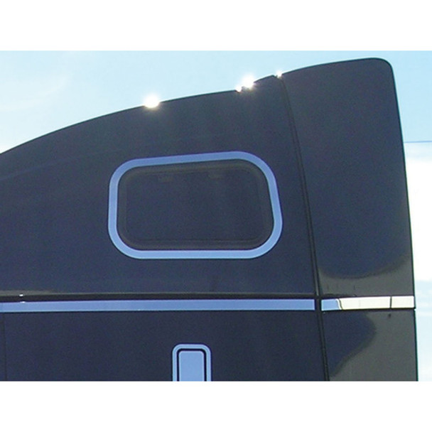 Stainless Steel Sleeper Upper Window Trim For Volvo Stainless Steel Sleeper Upper Window Trim For Volvo