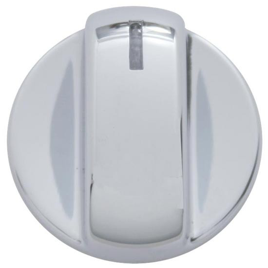 Chrome Plastic AC Knobs For Volvo (Pack Of 3)