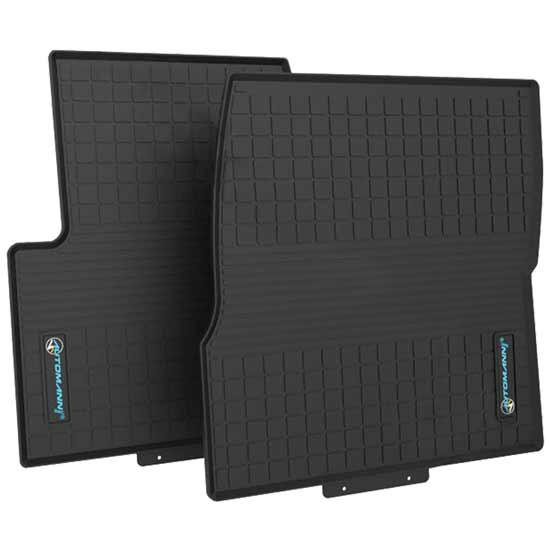 Floor Mat Set W/ Grooved Design & Channeled Edges For Volvo VNL Gen II, Volvo VT880