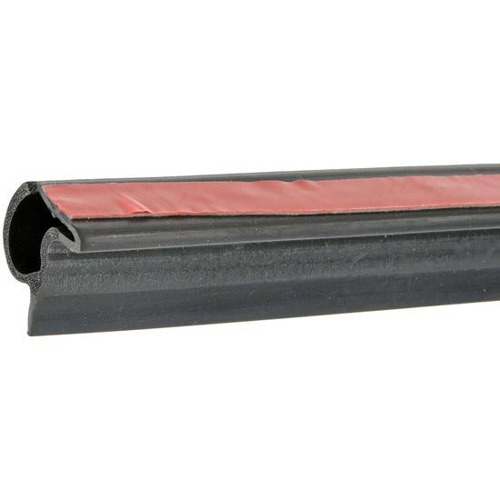 113 Inch Black Rubber Cab Door Weather Strip For Volvo VNL Gen I, Gen II, VN & VNM