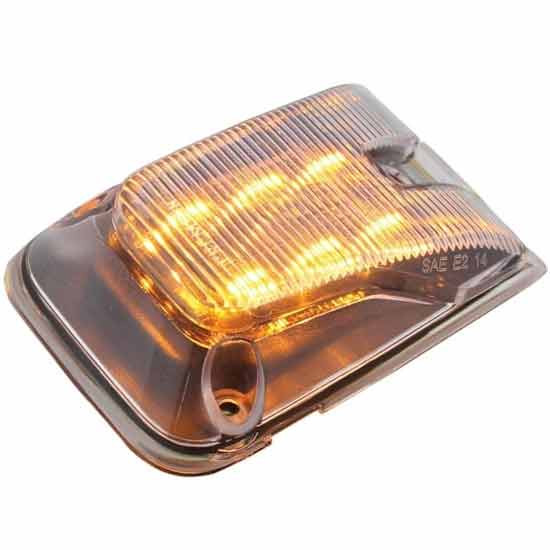 Volvo VNL Side Indicator Light Amber LED Clear Lens Replaces OE 20895320