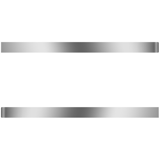 4 Inch Stainless Steel Extended Wrapped Blank Cab Panels For Peterbilt