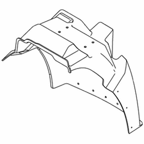 Driver Side Fender Extension For Western Star 4700 SFA