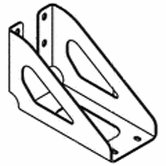 Bracket Fender Extension Cab-Mounted, Driver Side Replaces OEM A17-19722-002 For Western Star 4700SF