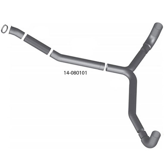 BESTfit 5 Inch ID/OD Intermediate Exhaust Pipe Replaces 23529-3561 For Western Star 4964 Constellation 1997-2016