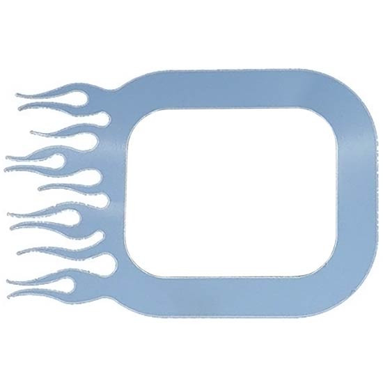 41138 Door Handle Trim With Flames For Western Star