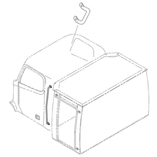 Cab Entry Assist Grab Handle For Western Star 4700 SFA