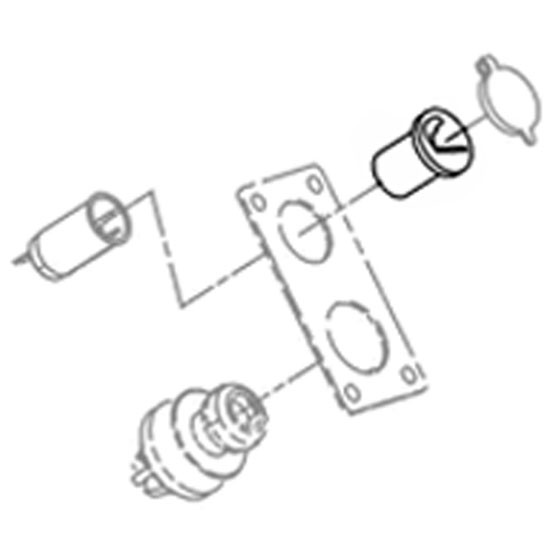 Black Cigarette Lighter For Western Star 4700 SFA