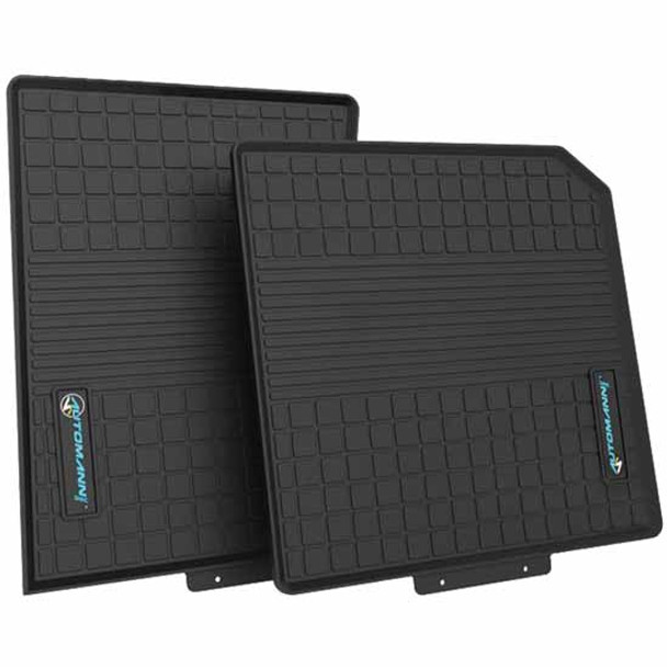 Floor Mat Set W/ Grooved Design & Channeled Edges For Western Star 4900SF