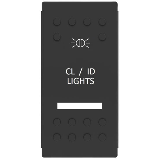 Clearance/ID Light Rocker Switch - Replaces A66 - 02160 - 001 For Western Star 5700XE 2016+