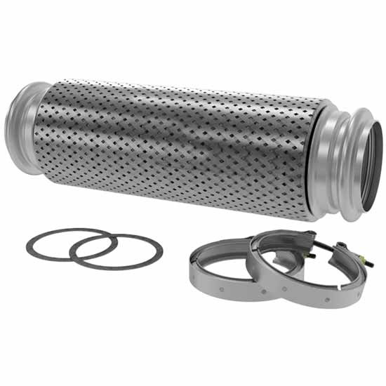 Exhaust Bellows Kit Autocar Premium W/ V Band Clamps & Gaskets For