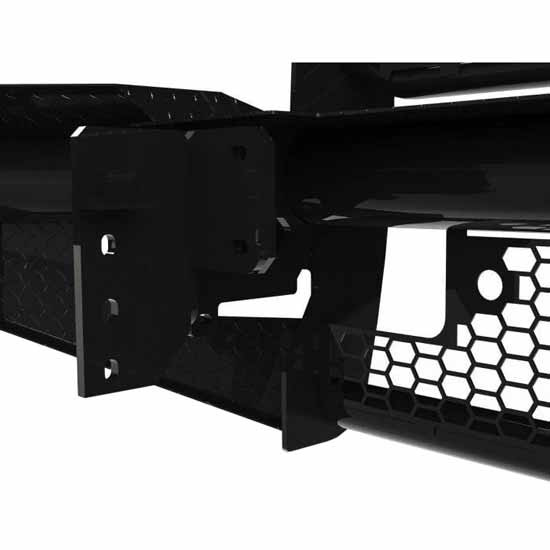 Legend Series Black Steel Front Bumper W/ Grille Guard, Sensors For Ram 2500/3500 2019-2020