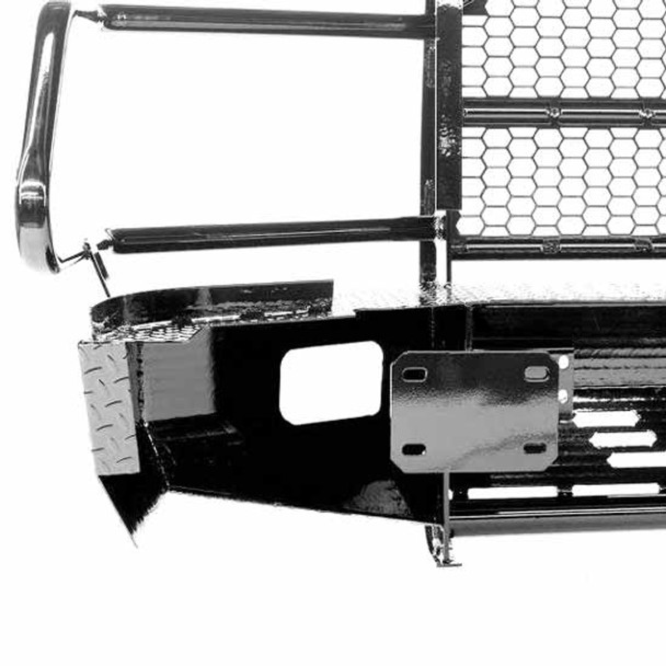 Summit Series Black Steel Front Bumper W/ Grille Guard For Dodge/Ram 2500/3500 2010-2018 Summit Series Black Steel Front Bumper W/ Grille Guard For Dodge/Ram 2500/3500 2010-2018