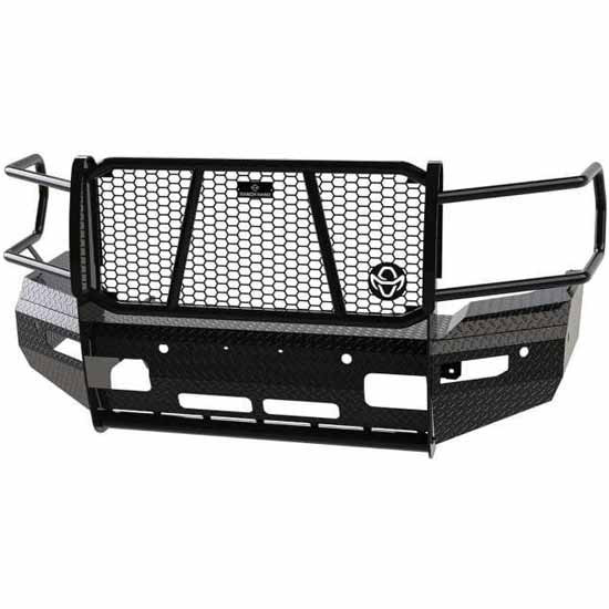Summit Series Black Steel Front Bumper W/ Grille Guard, Sensors For Ram 2500/3500 2019-2020