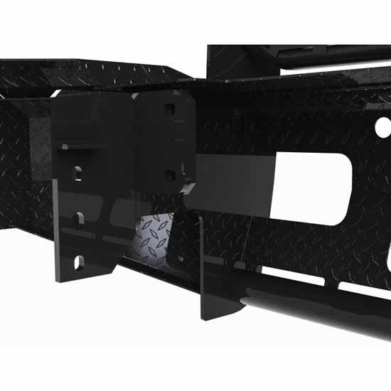 Summit Series Black Steel Front Bumper W/ Grille Guard, Sensors For Ram 2500/3500 2019-2020