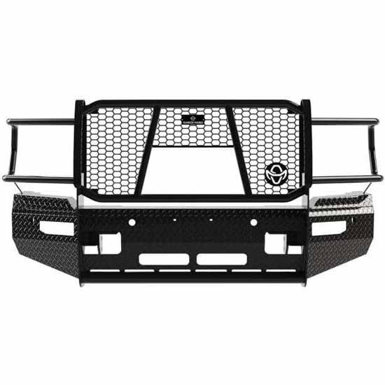 Summit Series Black Steel Front Bumper W/ Grille Guard, Sensors, Camera Access For Ram 2500/3500 2019-2020