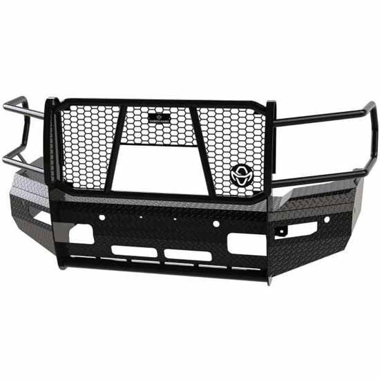 Summit Series Black Steel Front Bumper W/ Grille Guard, Sensors, Camera Access For Ram 2500/3500 2019-2020