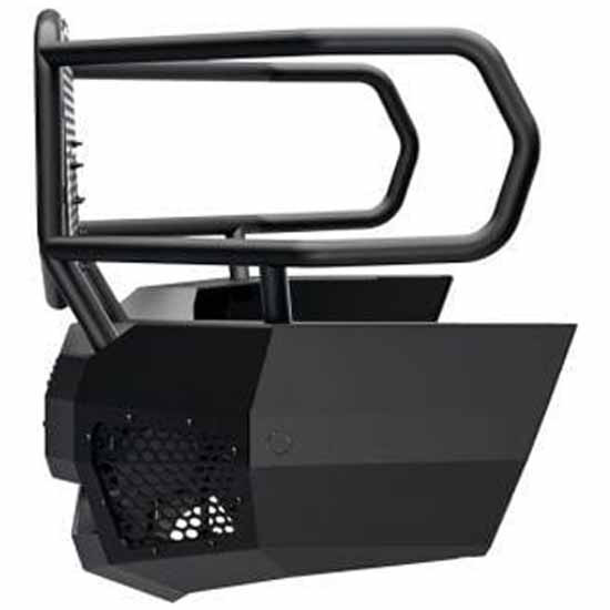 Midnight Black Steel Front Bumper, 7 Gauge W/ Grille Guard For Ram 2500/3500 2019-2020