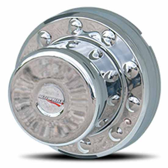 19.5 Inch 10 Lug Rear Cover Up Hub Covers For Dodge 4500 & 5500