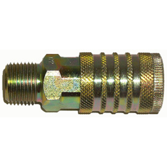 BESTfit 1/2 Inch Male Coupler Tru-Flate Design