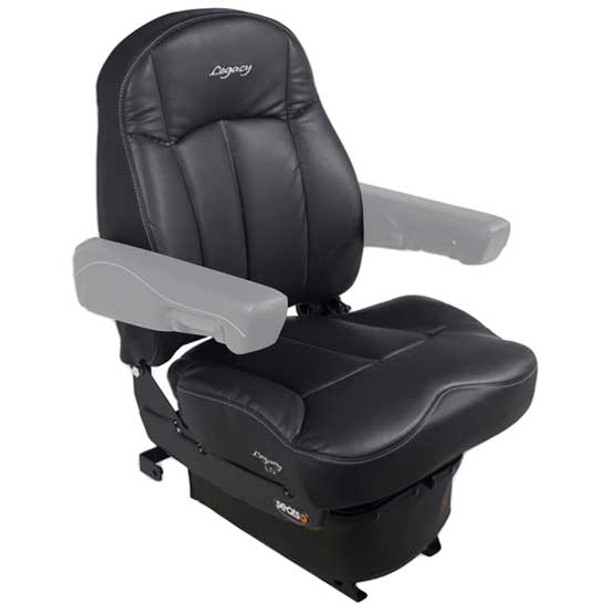 Legacy Lo Seat W/ Mid Back, Reclining -  Black DuraLeather - No Armrests Legacy Lo Seat W/ Mid Back, Reclining -  Black DuraLeather - No Armrests