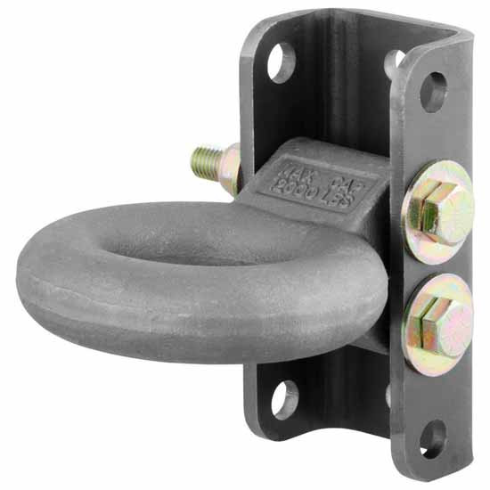 3 Inch Adjustable Lunette Ring W/ 7.5 X 3 Inch Channel Bracket - Rated To 12,000 Lbs. GTW